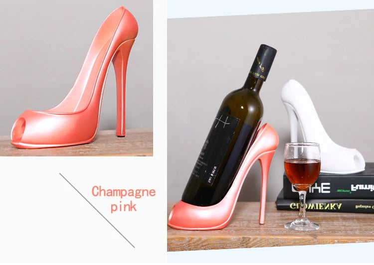 Creative High Heels Wine Rack Ornaments European Wine Rack Home Decoration Ornaments Wine Cabinet Jewelry Wine Rack Crafts