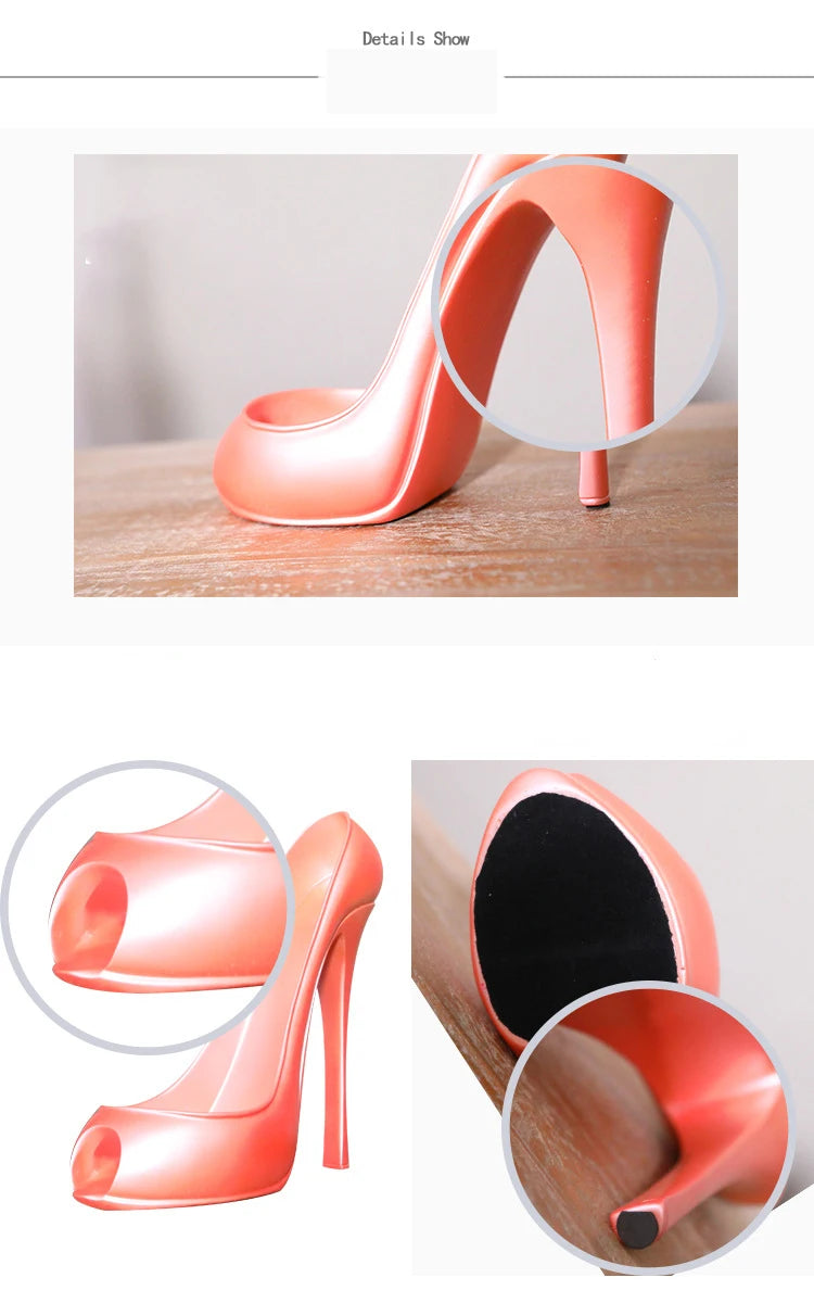 Creative High Heels Wine Rack Ornaments European Wine Rack Home Decoration Ornaments Wine Cabinet Jewelry Wine Rack Crafts