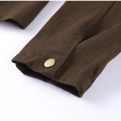 Vintage Solid Denim Jacket Pants Sets Women O-neck Single Breasted Long Sleeve Coat Wide Leg Trousers 2025 Jeans Outfits Street