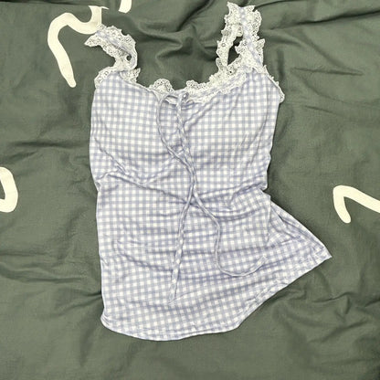 2025 Summer Woman Floral Halter Lace Blouse 2025 Vintage Sexy Slim Fit Fairy Korean Fashion Female Tops Outfits Elegant Style