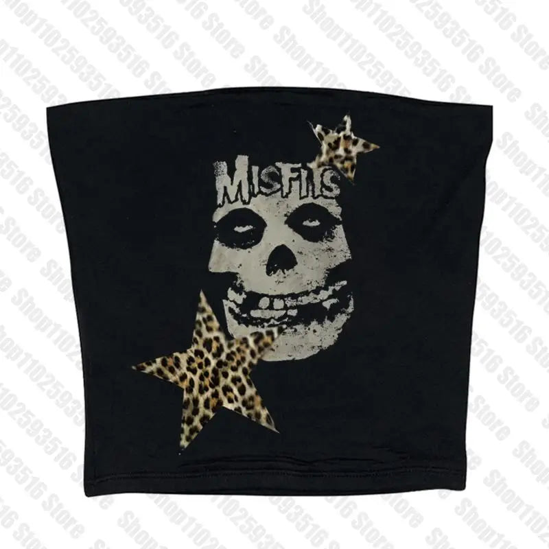 Woman Clothing Gothic Dress Harajuku Party Dresses Graphic Rock Y2k Clothes Black Mini Dress Punk Goth Emo Short Women's Summer