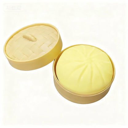 Simulation Flash Dumpling Pressure Ball Slow Rebound Soft Pinch Decompression Baozi  modeling stress relief toy birthday Gifts