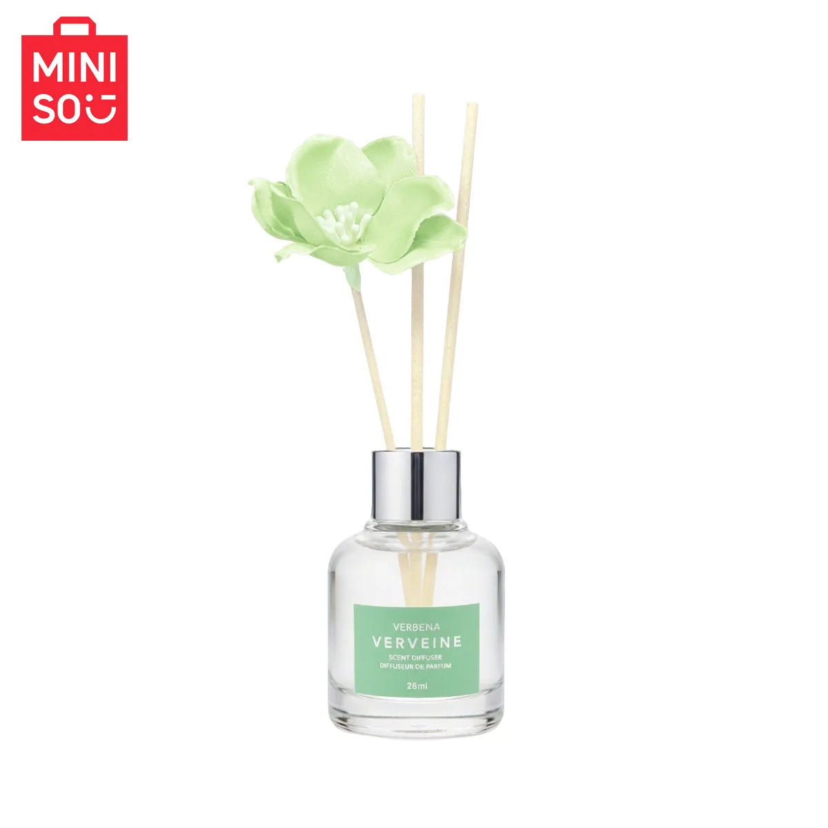 MINISO Green Plants, Fragrance Flameless Aroma Diffuse Lavender Vine Volatile Aroma, Gardenia Flower Air Freshener