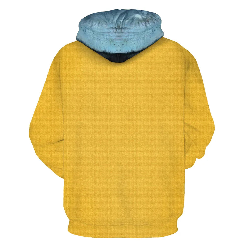 Movie Juices Costume Disguise BOB Cosplay Fantasy Mask Clothing Hoodie Adult Men Roleplay Fantasia Outfits Male Halloween