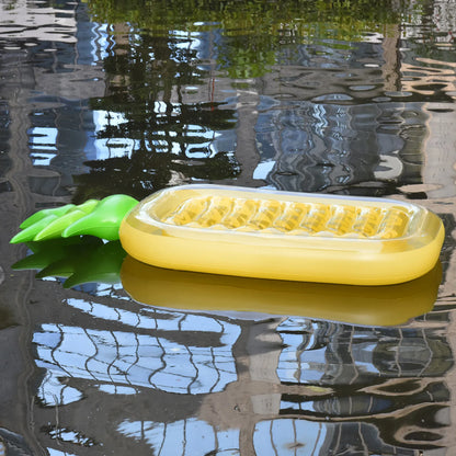 2022 Iatable Pineapple Giant Pool Floats Swimming Ring Summer Large Float Raft Pool Accessories Air Mattress Beach Pool Toys