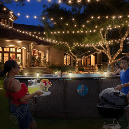 6 packages Solar Pool Light Frame on the ground for swimming pool outdoor pool fence decorative accessories Waterproof LED