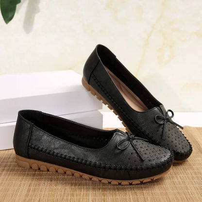 Women's Shoes 2025 New Slip on Women's Flats Casual Round Toe Flat Shoes Women Breathable Loafers Shallow Comfort Shoes Ladies