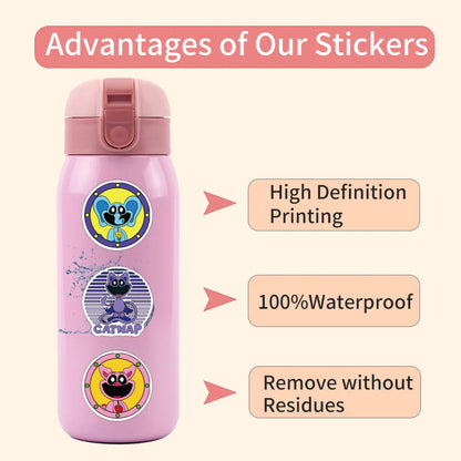 Smiling Critters Birthday Decorations Gamer Party Balloon Stickers Disposable Tableware Cup Plate For Kids Gifts Party Supplies