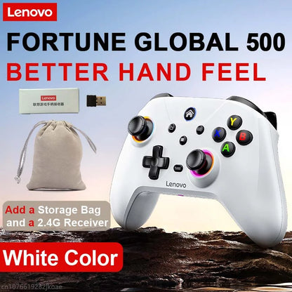 New Lenovo S02 Wireless Bluetooth RGB Controller for Nintendo Switch OLED/Switch Lite/PC/Mobile Gamepad Multi-Function Joystick