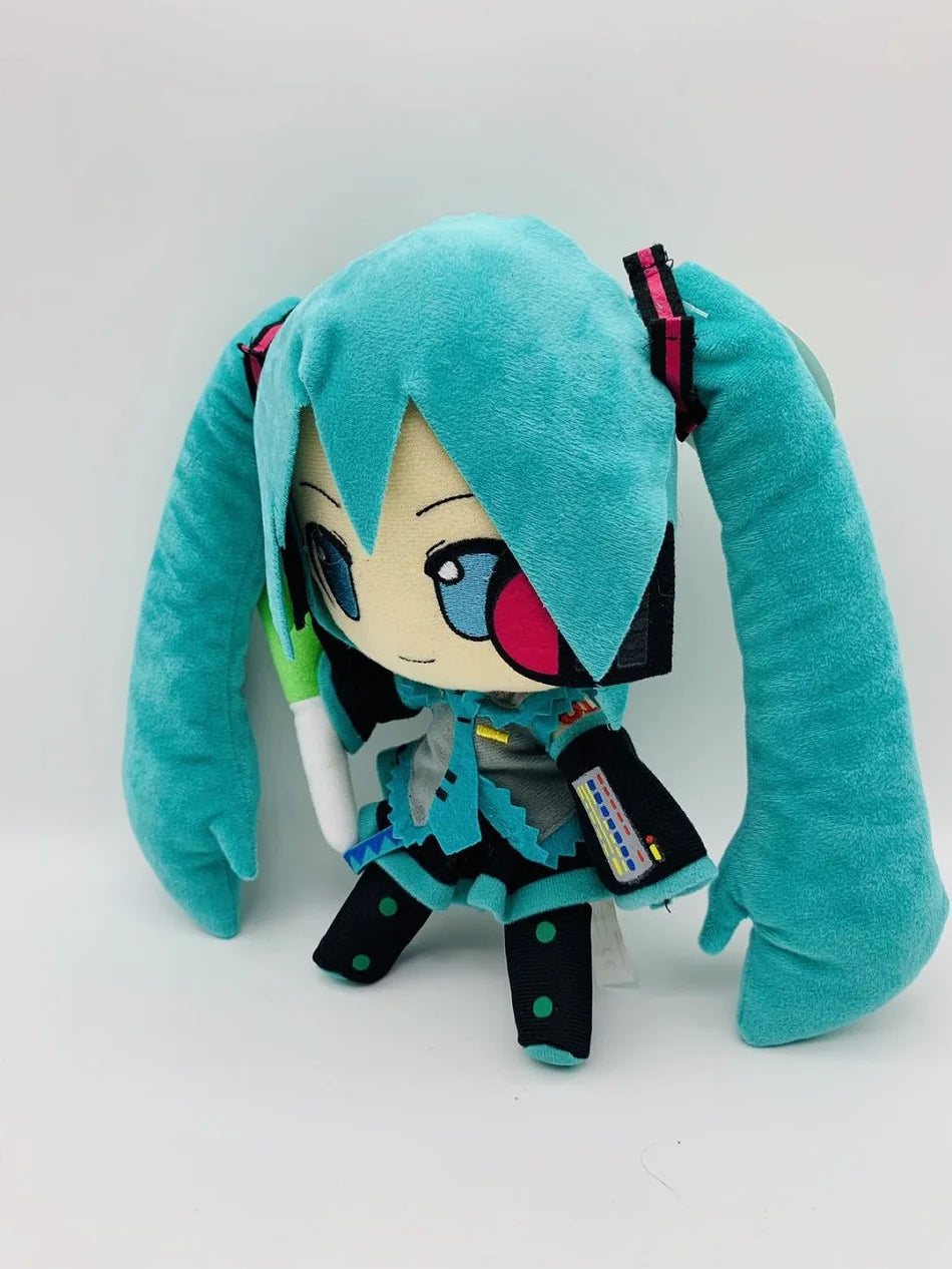 23-28cm Japanese Anime Plush Stuffed Toy Hatsune Miku Plush Doll Soft Pillow Future Doll Cute Christmas Gift for Children