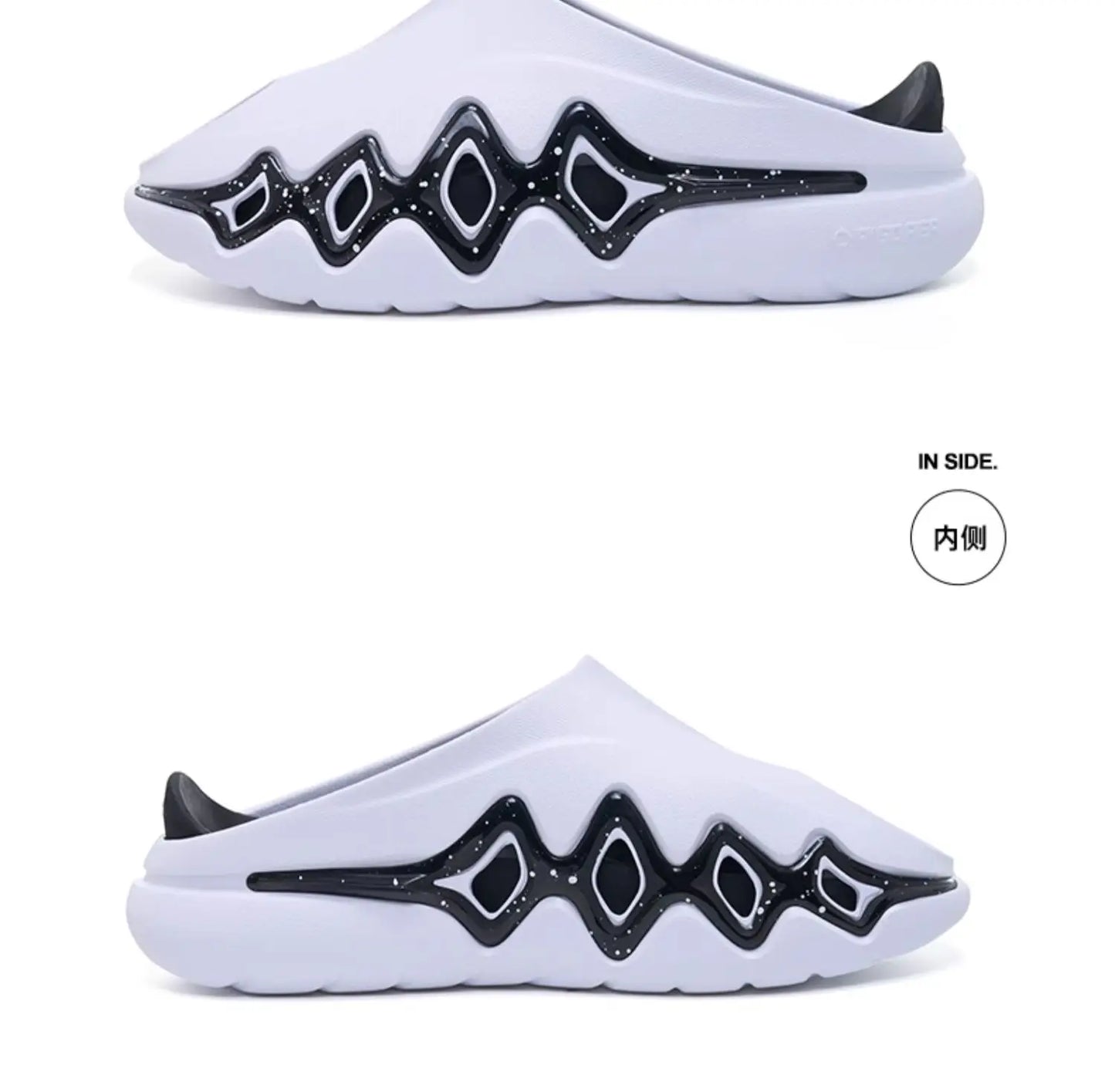 RIGORER Shark 3 Sports Slides: Post - Game Recovery, Summer Outdoor, Anti - Slip Basketball Sandals for Men & Women Z325160508