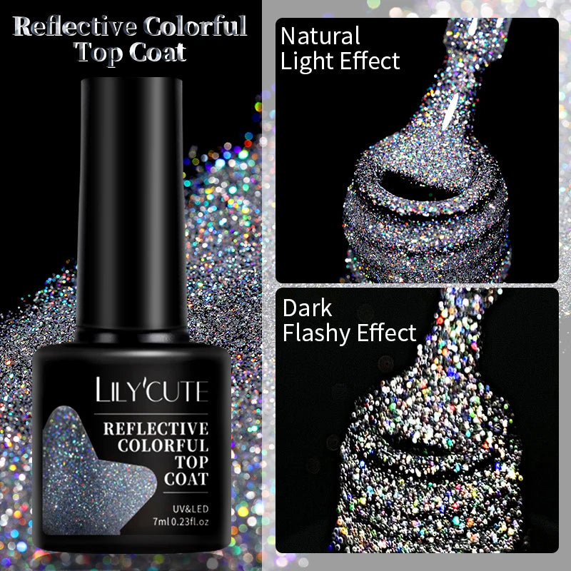 LILYCUTE 7ml 9D Cat Magnetic Gel Nail Polish Iridescent Magnet Semi Permanent Soak Off UV LED Manicure For Nail Art Gel Varnish