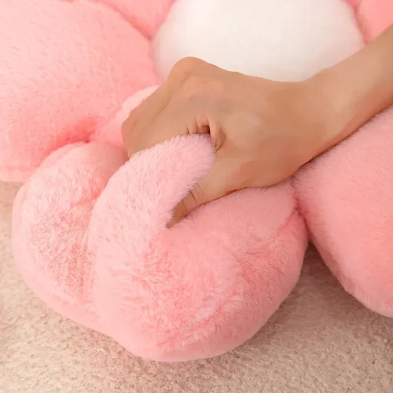 Sunflower Pillow, Daisy Seat Cushion, Flower Mat, Office Mat, Plush Toy Mat, Christmas Gift, Halloween, Thanksgiving Gift