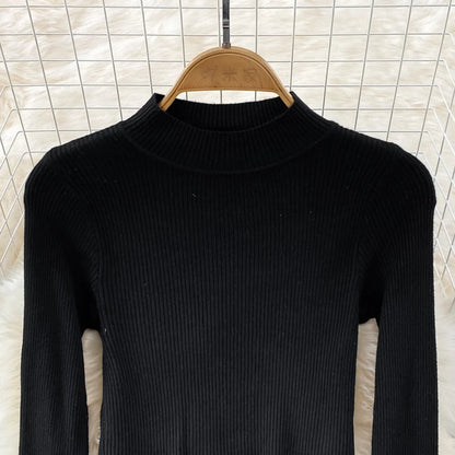 High Quality Fall Winter Women Sweater Overalls Dress Sets Casual Knitted Tops +Plaid Woolen Dress 2 Piece Sets Outfits Female