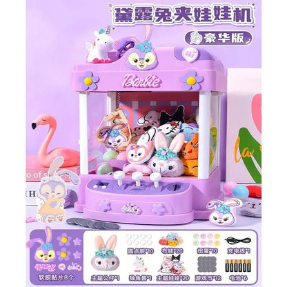 Sanrio Peripheral Children'S Toys Kuromi Claw Machine Clip Doll Machine Home Birthday Gift Girl Hand Toy Boy Toy Christmas Gift