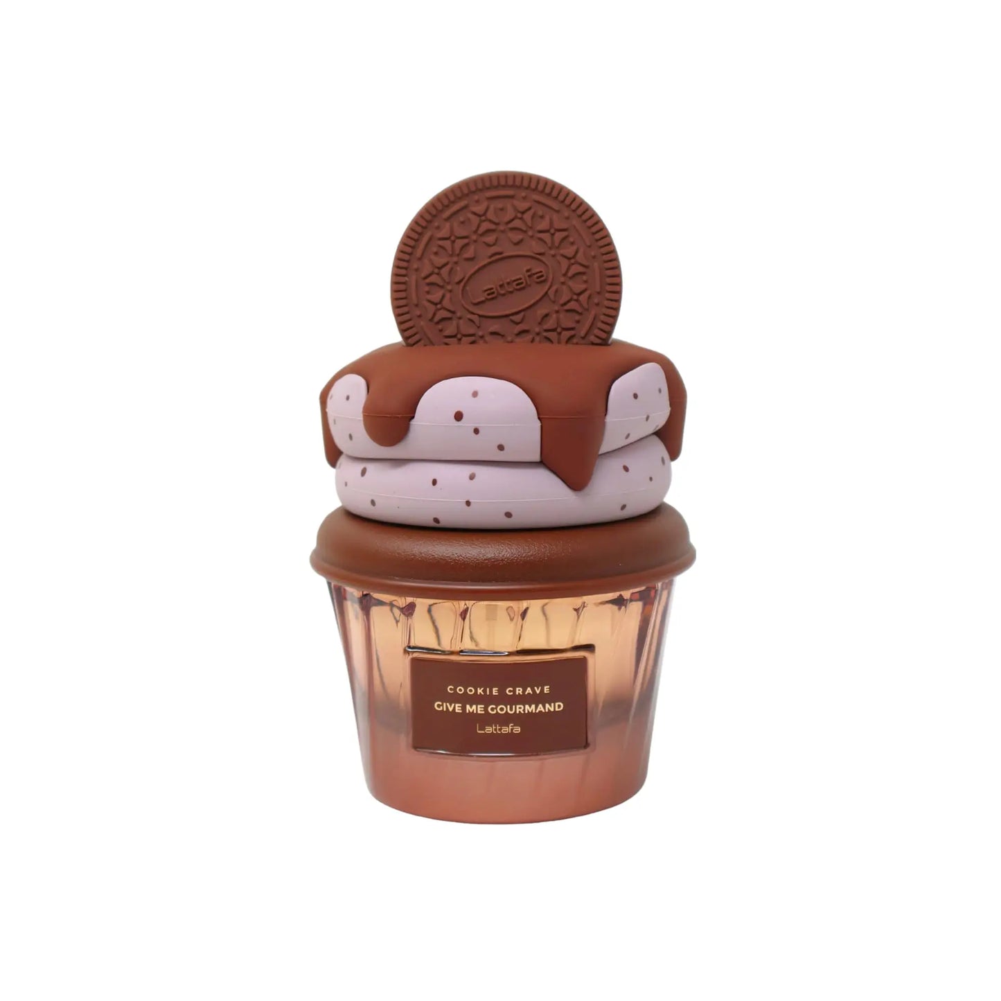 Lattafa Cookie Crave Eau De Parfum Give Me Gourmand Collection 75ml Spray Sweet Vanilla Cookie Scent Cocoa Butter Sugar Notes