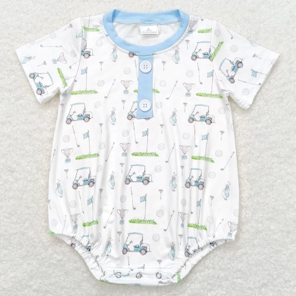 Hot Sale Baby Infant Boys Rompers Onesie Camo Duck Short Sleeve Rompers Boutique Kids Designer Clothes Boys Bubble Rompers New