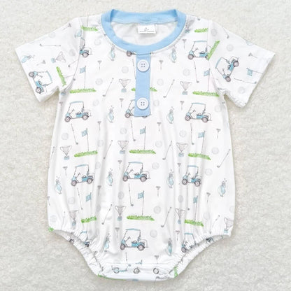 Hot Sale Baby Infant Boys Rompers Onesie Camo Duck Short Sleeve Rompers Boutique Kids Designer Clothes Boys Bubble Rompers New