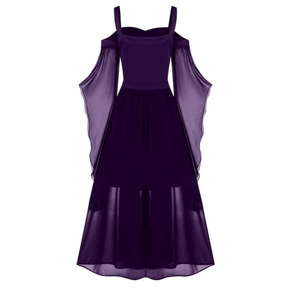 EtherealBe Medieval Gothic Witch Costume Dress