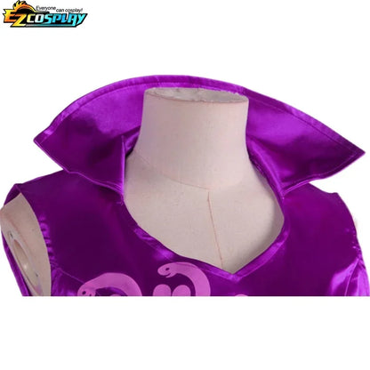 Boa Hancock Cosplay Costume Anime Kimono Purple Dress Cheongsam Cloak Women Halloween  Fancy Dress Cheongsam Uniform Suits