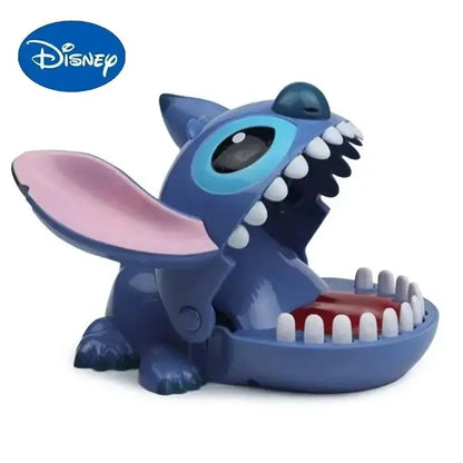 Stitch Biting Finger Prank Toy Funny Interactive Game Cute Stress Relief Desk Decor for Kids Adults Halloween Trick