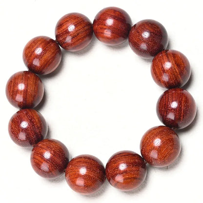 African Lobular Red Sandalwood Beads Zambia Red Sandalwood Hand String 8mm 108 Rosary Beads Men's and Women's Bracelet Wholesale