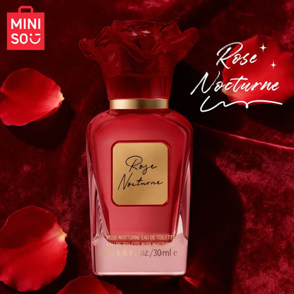 MINISO ROSE SECRET Women Perfume Original Luxury Floral Fruity Eau De Toilette Designer Fragrance For Woman Body Spray 30ml