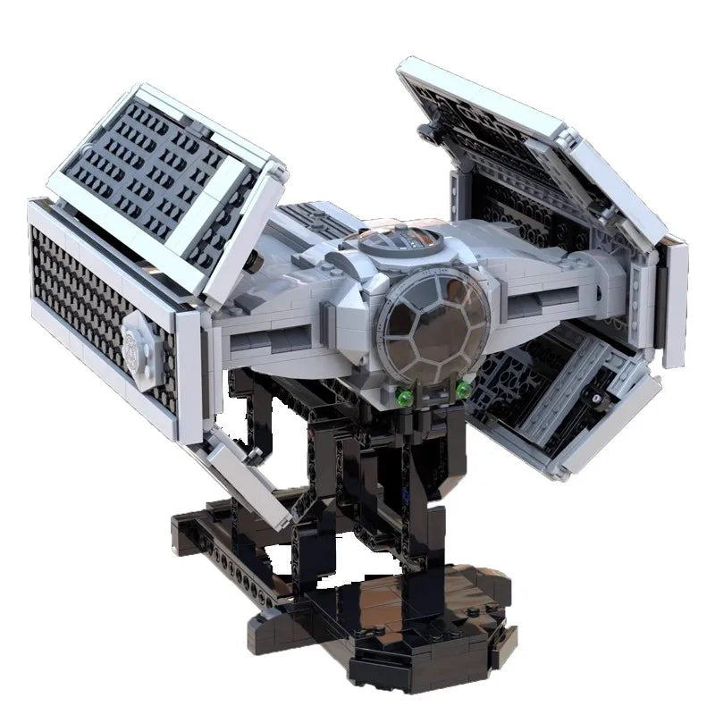 MOC Space Wars Weapon Imperial TIE Fighter Bomber Spaceship Sets Building Blocks Kid Toys Boys Christmas Gift