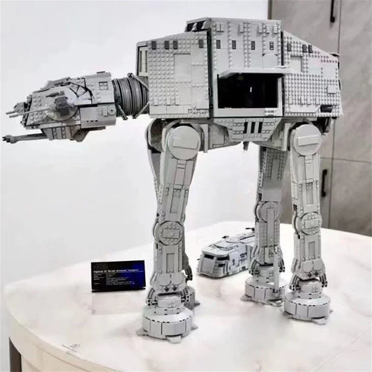 AT Armored Walkers 6785pcs Modle 75313 Moc Ideas Modular Building Blocks Bricks Educational Toy For Kids Christmas Gifts ﻿