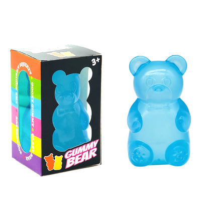 Needoh Little Bear Squeeze Stress Relief Cube Pressure-Relief Anxiety Sensory Tool Slow-Rebound Focus Desk Educational Gadget