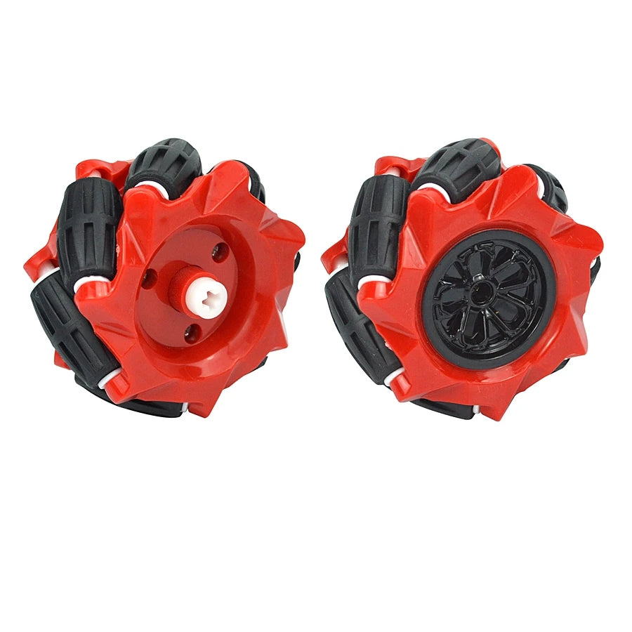 Mecanum MOC Technical Universal Omnidirectional for 45544 EV3 Robotics Model Parts DIY Building Blocks Tires Leduo