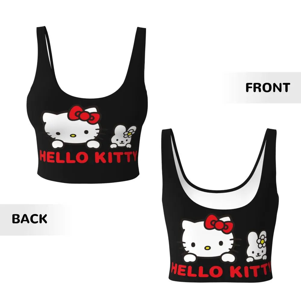 EtherealBe Hello Kitty Sports Bra for Women