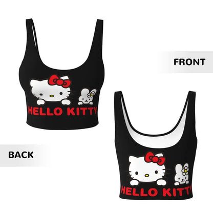 EtherealBe Hello Kitty Sports Bra for Women