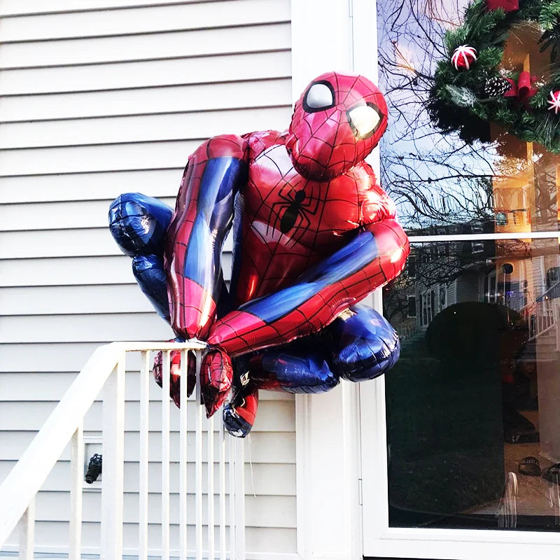 Super Hero Spiderman Foil Balloon Birthday Theme Party Decoration Baby Shower Inflatable Toy Air Globos Supplies