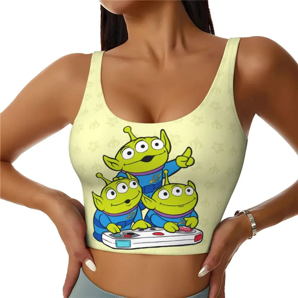 EtherealBe Toy Story Jessie Sports Bra for Women