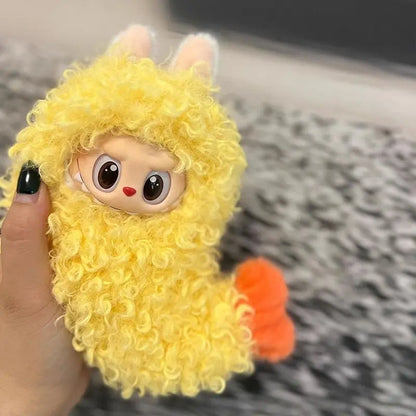 Cartoon Cute Doll Clothing For Labubu Wacky Mart Fried Shrimp Diy Doll Clothing Personalized Dressing Suitable For Labubu V1 V3