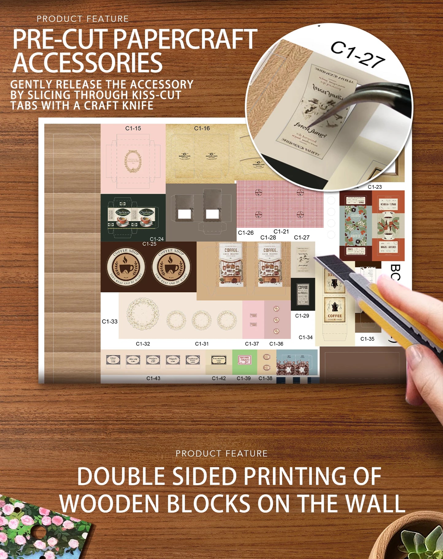 Handmade Wooden Miniature Doll House Kit 3D Puzzle Assembled Building Model Kit With LED Light DollHouses Toy For Christmas Gift