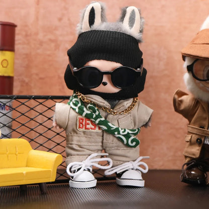 Labubu Ropa Trendy Fashion Clothes for Outfit Korea Kpop Exo Labubu Idol Dolls Clothing DIY Kids Gift