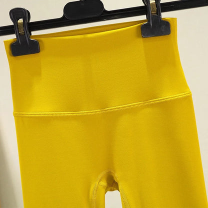 TRY TO BN Women's Tracksuit Yoga Sets Fitness Leggings Sports Bra Naked Sportwear Breathable Workout Two Pieces Suit Gym Clothes