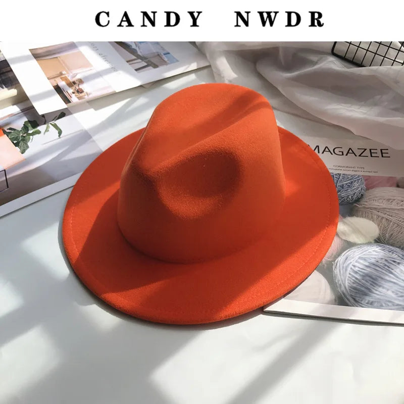 Embroidered three-dimensional flower fedora hat Women's jazz top hat Spring and autumn panama church fashion elegant wedding Hat