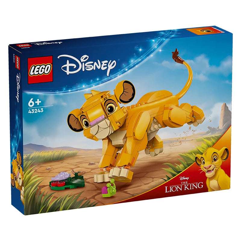 LEGO June new product Disney Animation 43243 Little Lion King Simba building block toys for boys and girls