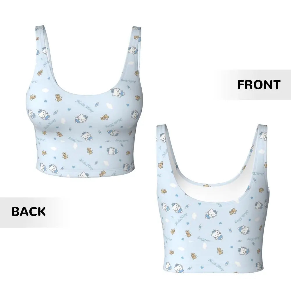 EtherealBe Hello Kitty Sports Bra for Women