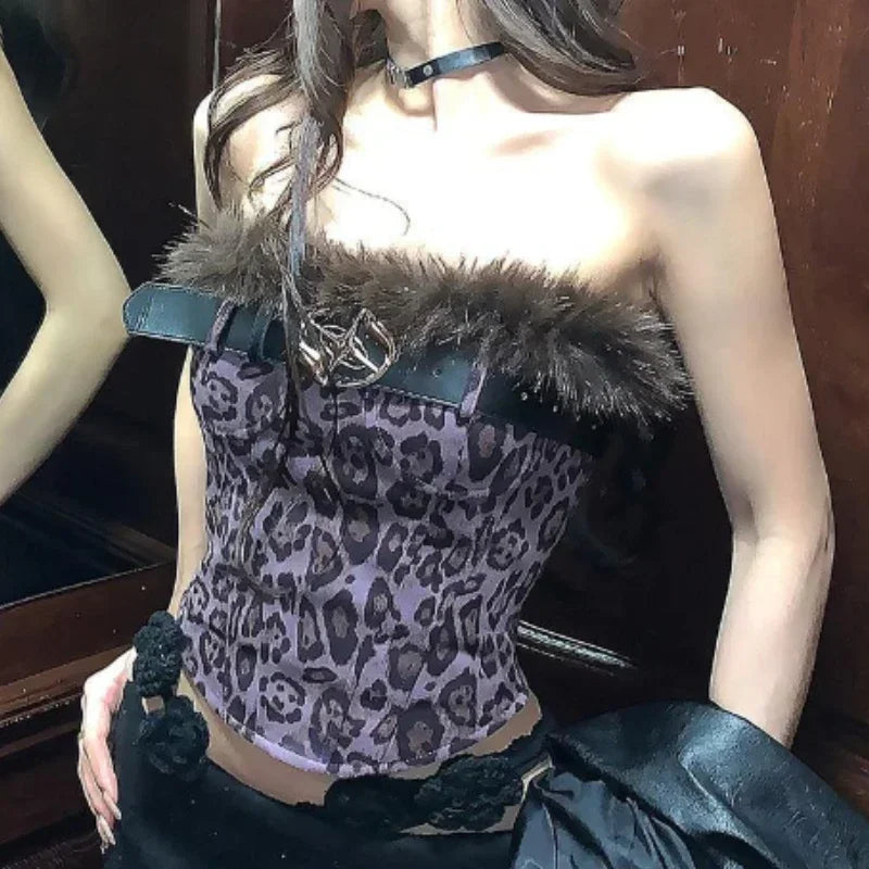 2025 Summer Woman Floral Halter Lace Blouse 2025 Vintage Sexy Slim Fit Fairy Korean Fashion Female Tops Outfits Elegant Style