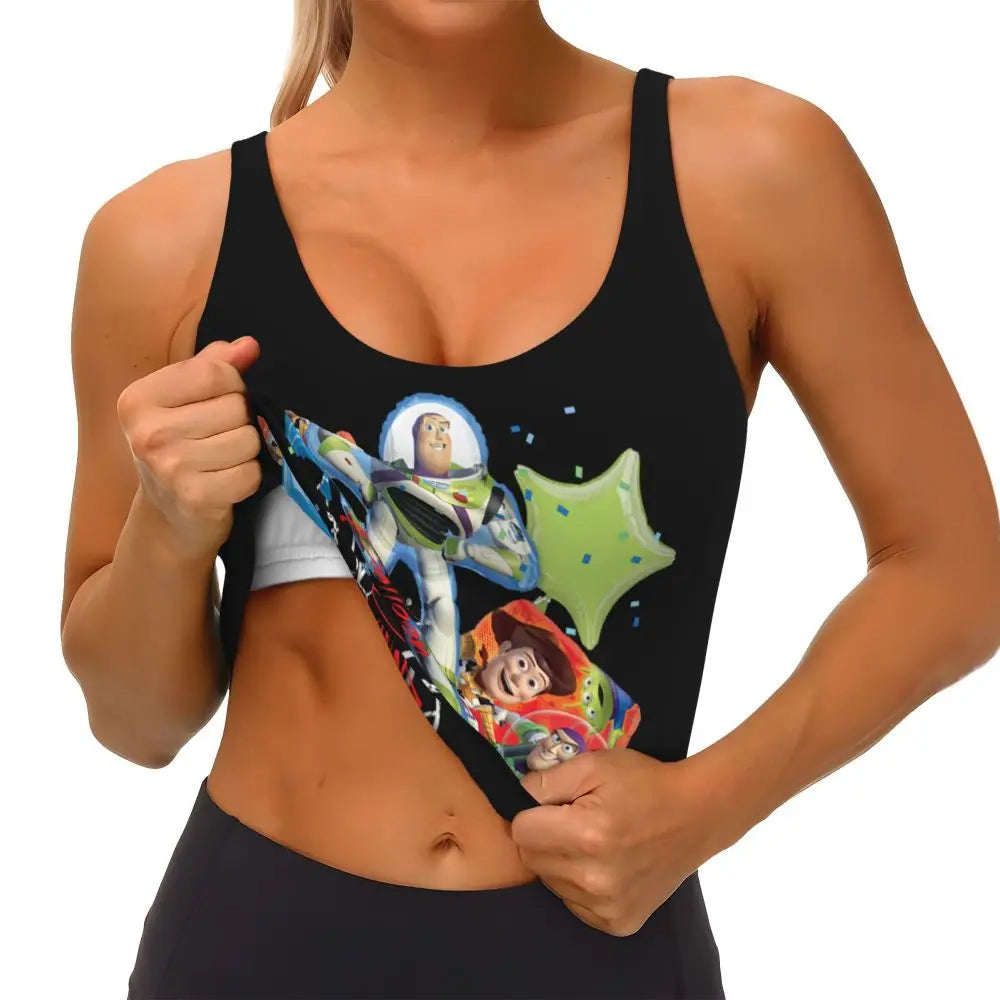 EtherealBe Toy Story Jessie Sports Bra for Women