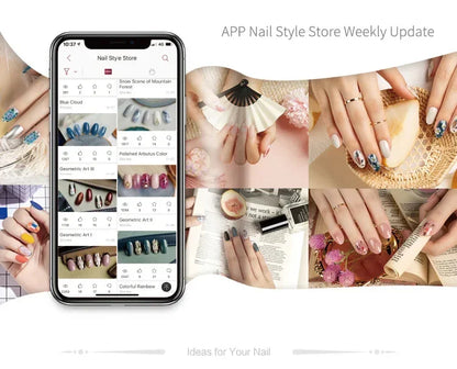 2026Smart Nail Printer 3D Portable Mobile Nail Painting Machine 2400DPI Printing Resolution Support WiFi/DIY for Home Nail Salon