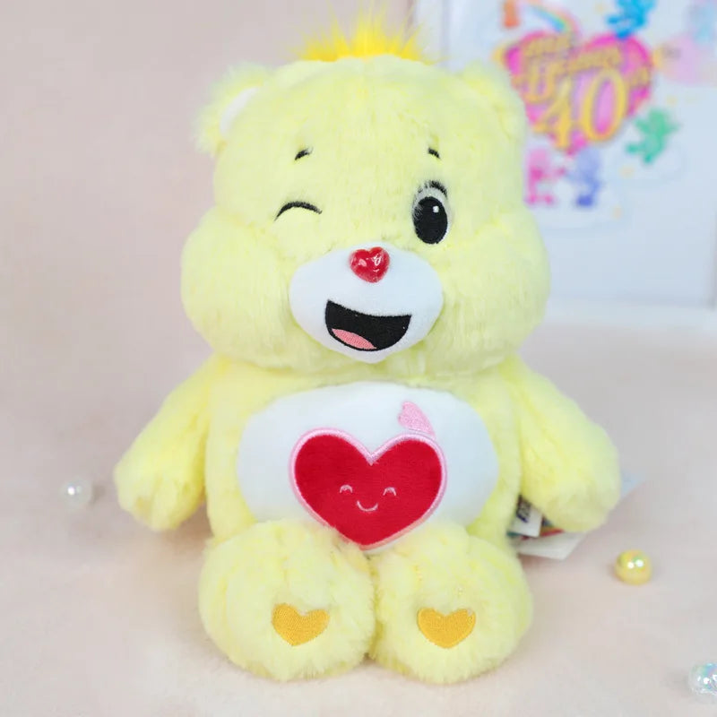 Care Bears Plushie Toys Soft Stuffed Animal Doll White Bear Doll Lovely Birthday Gifts For Girl Boy Home Car Decoration Toys