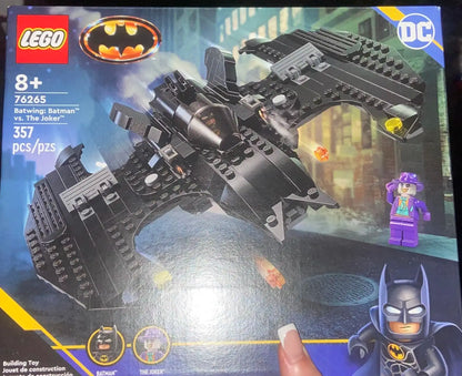 Lego 76265 Batwing: Batman™ vs. The Joker™ Building Blocks Toys for Children's Kids Ages 8+ Birthday Christmas Gift 357 Pieces