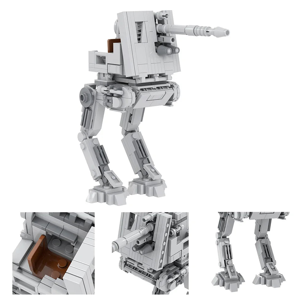 EtherealBe STEM gift for kids Building Kit featuring a customizable gray robot with movable parts