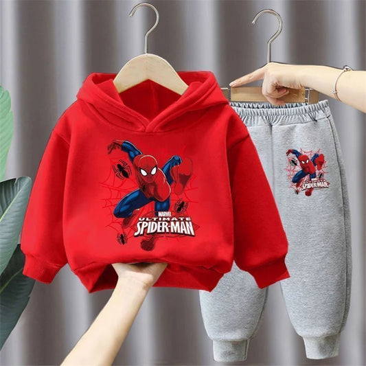 Spring Autumn New Children's Clothing Sets Disney Boys 2pcs Spiderman Kids Tracksuit