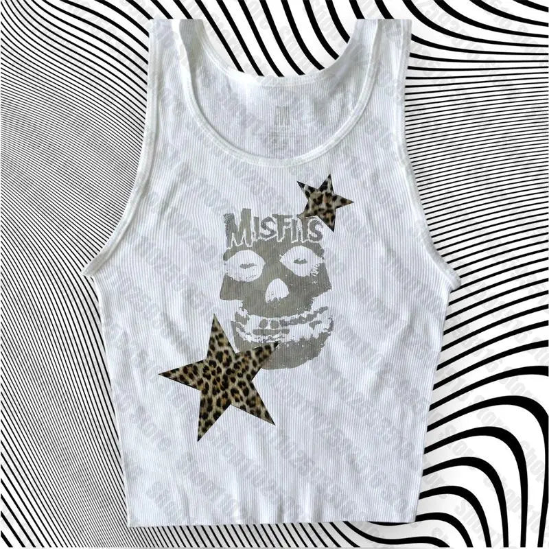 Woman Clothing Gothic Dress Harajuku Party Dresses Graphic Rock Y2k Clothes Black Mini Dress Punk Goth Emo Short Women's Summer